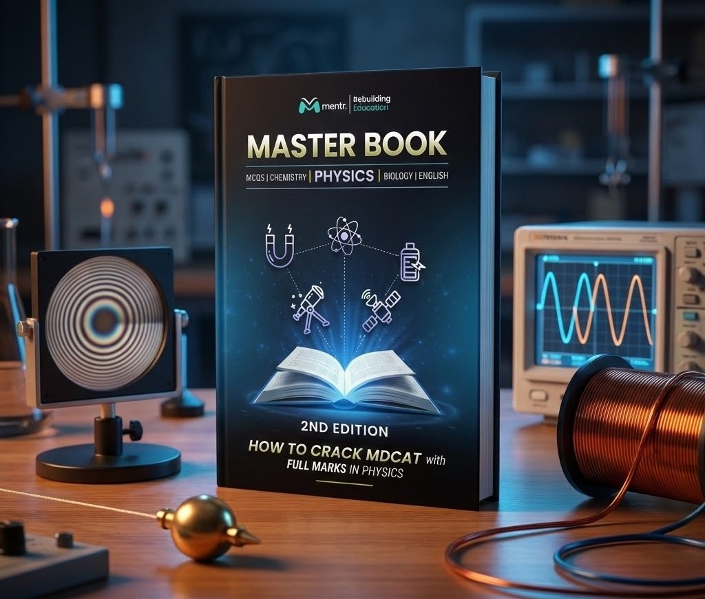Best Physics Book for Mdcat 2026 - Mentr Master Book Physics