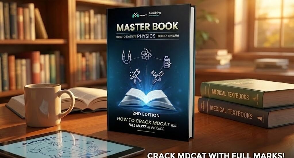 Best Physics Book for Mdcat 2026 - Mentr Master Book Physics